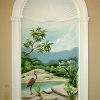 Painted Niche