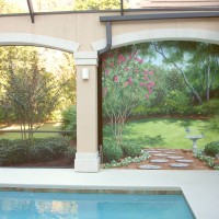 Poolside Mural